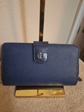 Giani Bernini Blue Wallet